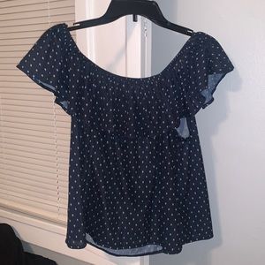 Off The Shoulder H&M Shirt